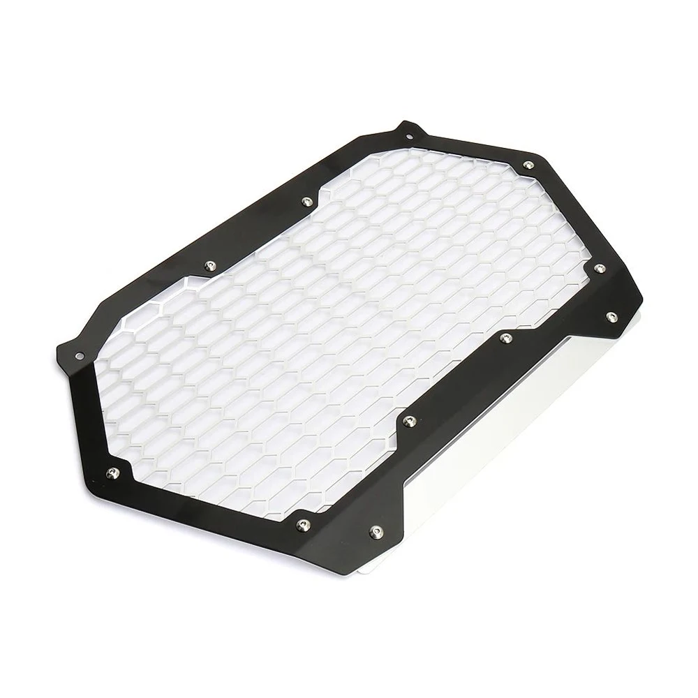 New UTV Accessories Anti-gravel front grille Bracket Kit Grille Driving Front Mesh Grill For Can-am Maverick R MAVERICK R 2024-