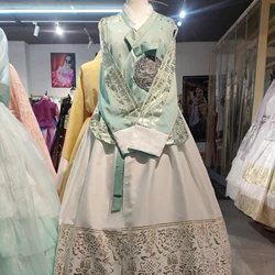 New High-end Korean Princess Hanbok Yanji Palace Hanfu Korean Ethnic Traditional Dress Travel Photography Clothes