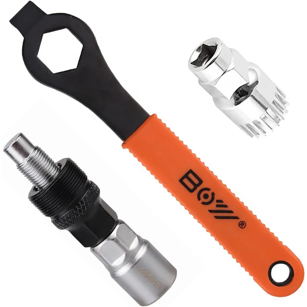 

Bicycle Crank Extractor And Bike Bottom Bracket Removal Tool Set,Professional Bicycle Repair Tool For Mountain Road Bike Repair