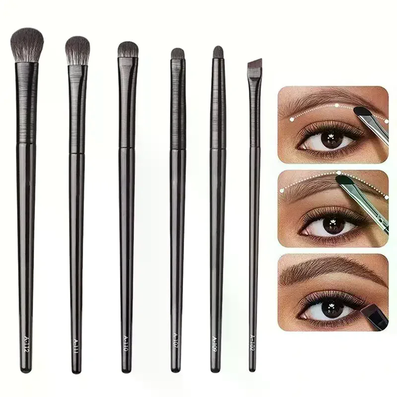 Makeup Brushes Set for Eyes  Pro Soft Eyeliner and Eyeshadow Tools for Women Ideal for Travel and Everyday Eye Beauty Looks