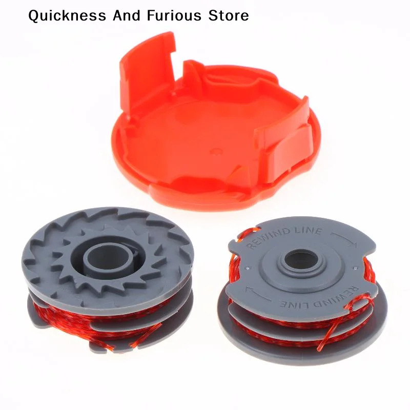 【T】Trimmer Spool Lines Premium Replacement Double Autofeed Spool & Line For Flymo FLY021 Perfect Choice For Multi Trim 300 Twin