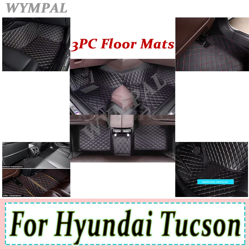

Роскошные автомобильные коврики для Hyundai Tucson NX4 2024 2023 2022 2021, коврики для ног, автомобильные чехлы, аксессуары для интерьера