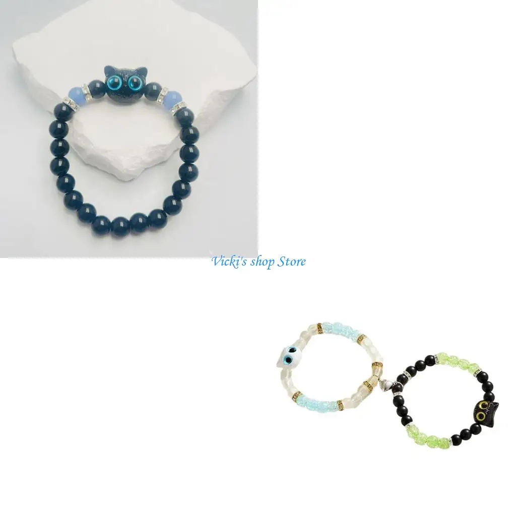 Светящийся-в-темноте-браслет-дружбы-из-смолы-с-котенком-для-женщин-и-пар