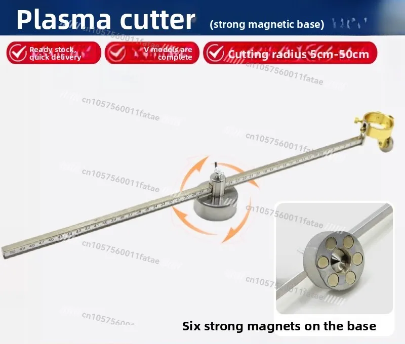 Plasma P80 Round Artifact LGK100 Cutting Machine Gauge Flame 30 Propane Cutting Torch Drawing Round Magnetic Suction Compass