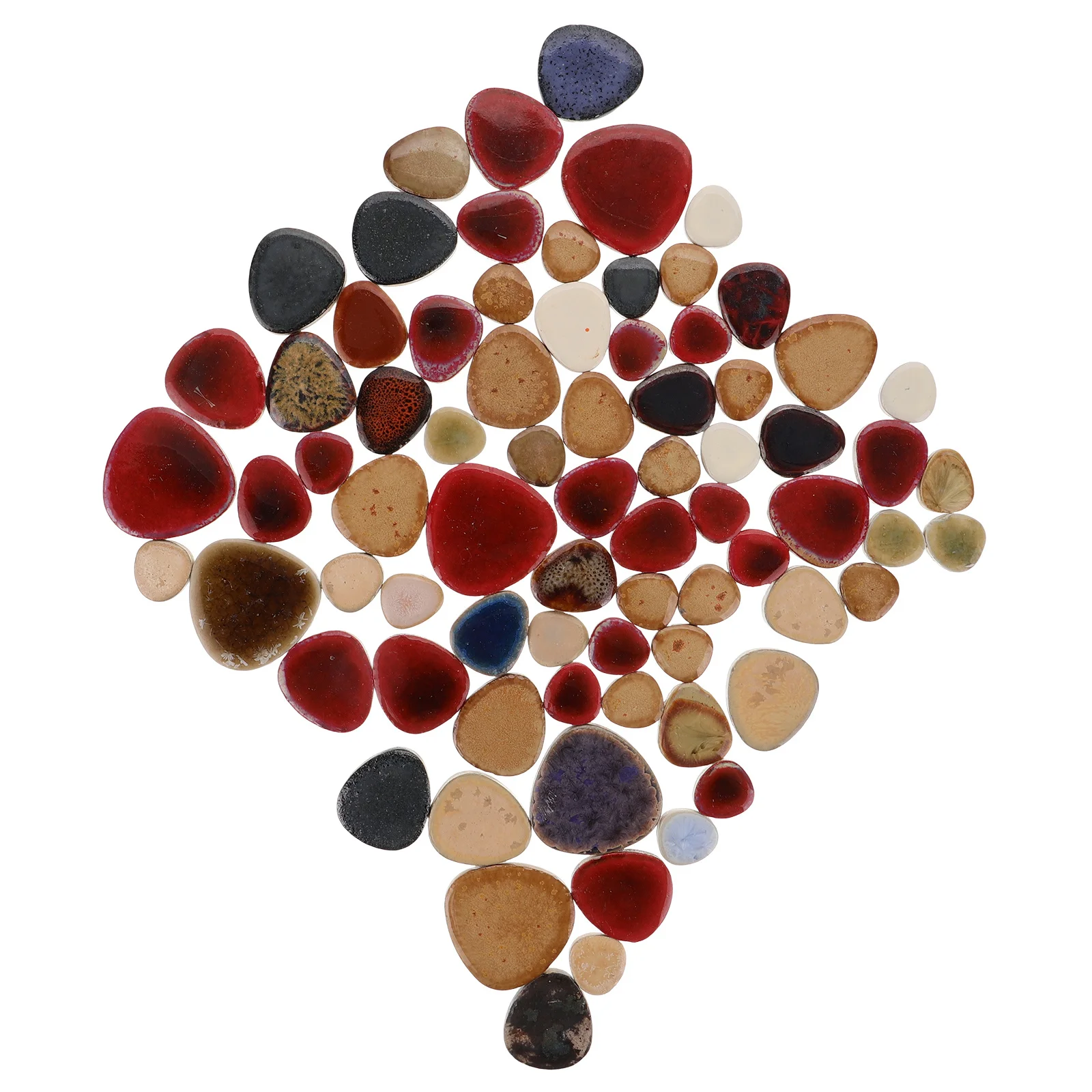 

1Set Ceramic Mosaic Tiles Natural Elements Interior Projects Gallery Tiles DIY Assortment Ceramic Tile Assortment