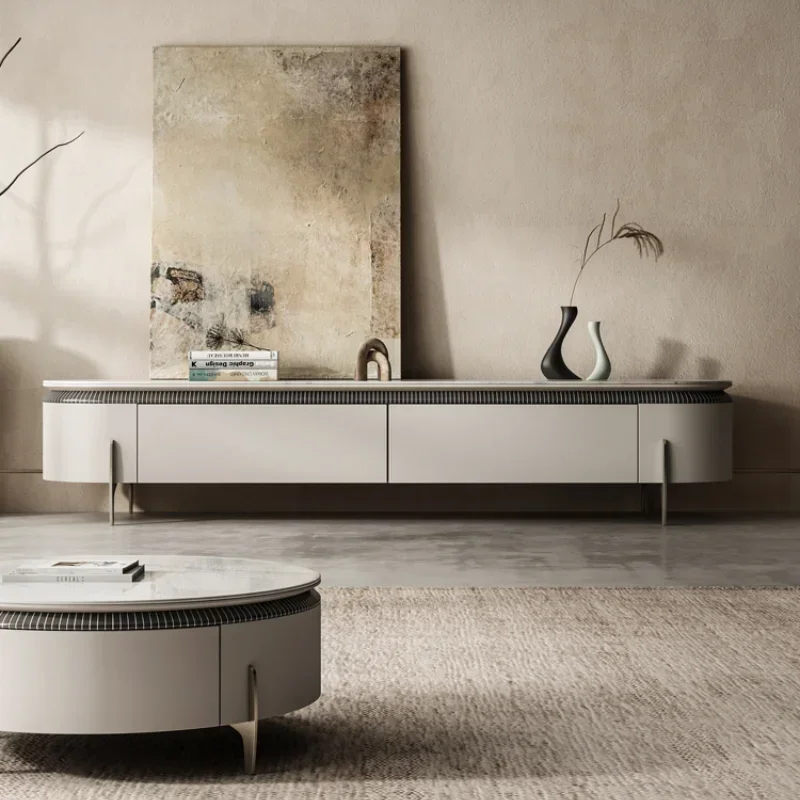 

Mesa De Tv Stand Monitor Living Room Pedestal Cabinet Wood Television Unit Mueble Luxury Tv Table Modern Supports Home Furniture