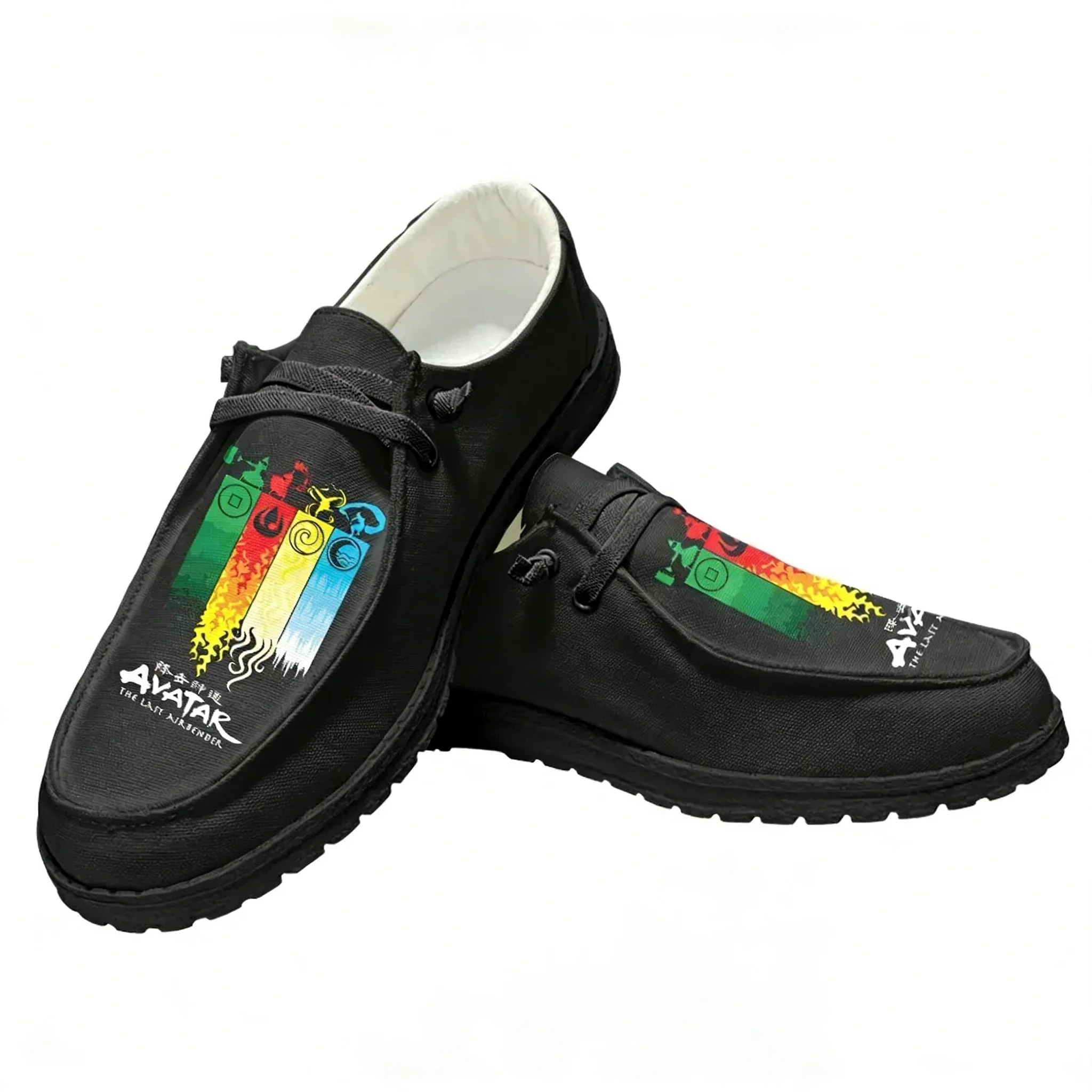 

Avatar The Last Airbender Casual Shoes Flat Shoe Men Woman Breathable Casual Indoor Lightweight Footwear Couple Custom Made Shoe