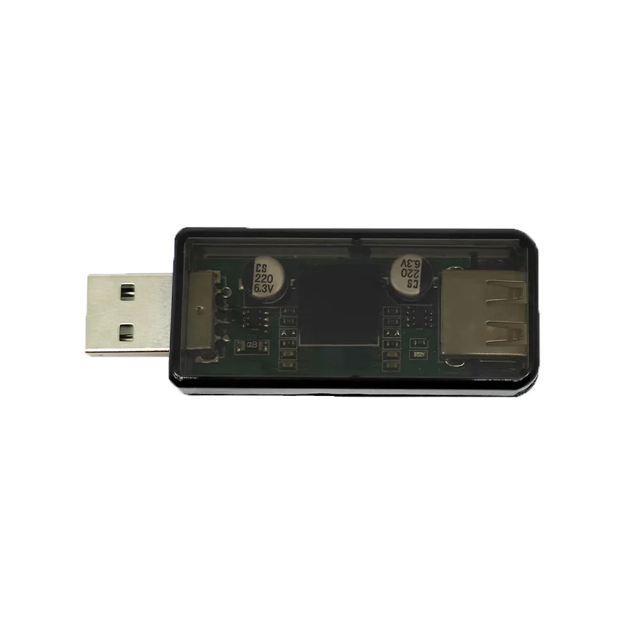 1 ADUM3160 USB Isolator, 1500V Signal & Power Isolation, USB2.0 Compatible, for Audio & Data Transfer with Plastic Case