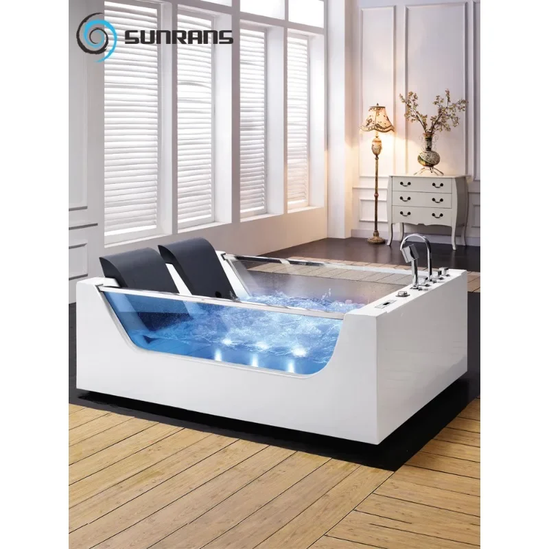 Baño doble para adultos, calefacción de temperatura constante, surfear, jacuzzi, pareja, inteligencia
