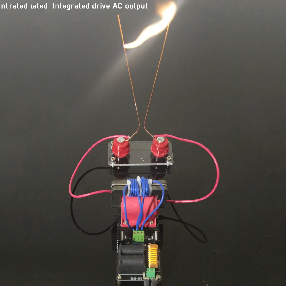 Jacob Ladder arco di accensione ad alta tensione generatore di impulsi esperimento fai da te bobina di Tesla esperimento fisico Geek Toy ZVS 24V