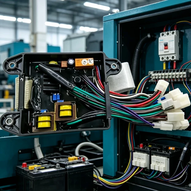 KI-MB(ATS)-C2 Control Module, Single Phase Diesel Generator ATS Controller for KDE12STA KDE16STA