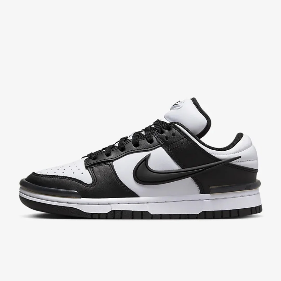 Nike/Nike Dunk Low, Zapatillas Deportivas Casuales para Mujer, Nuevas, Negras y Blancas, Versátiles, Resistentes al Desgaste, con Amortiguación, Dz2794-001