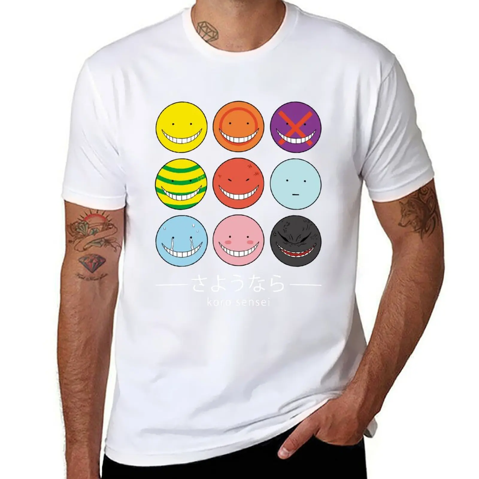 

KORO SENSEI T-Shirt man t shirts for men casual t shirt man plain T-Shirt