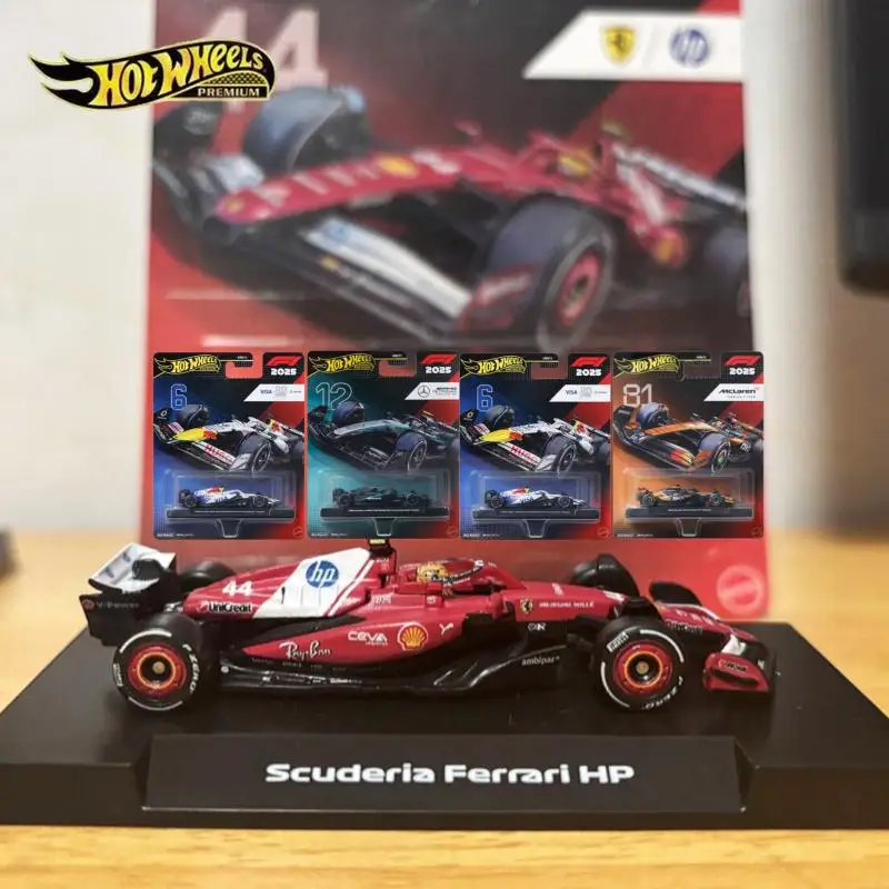 Hot Wheels HRV11 Premium Series F1 Racing Series Ferrari Haas Red Bull Aston Martin Alloy Car Model Die-Cast Collection