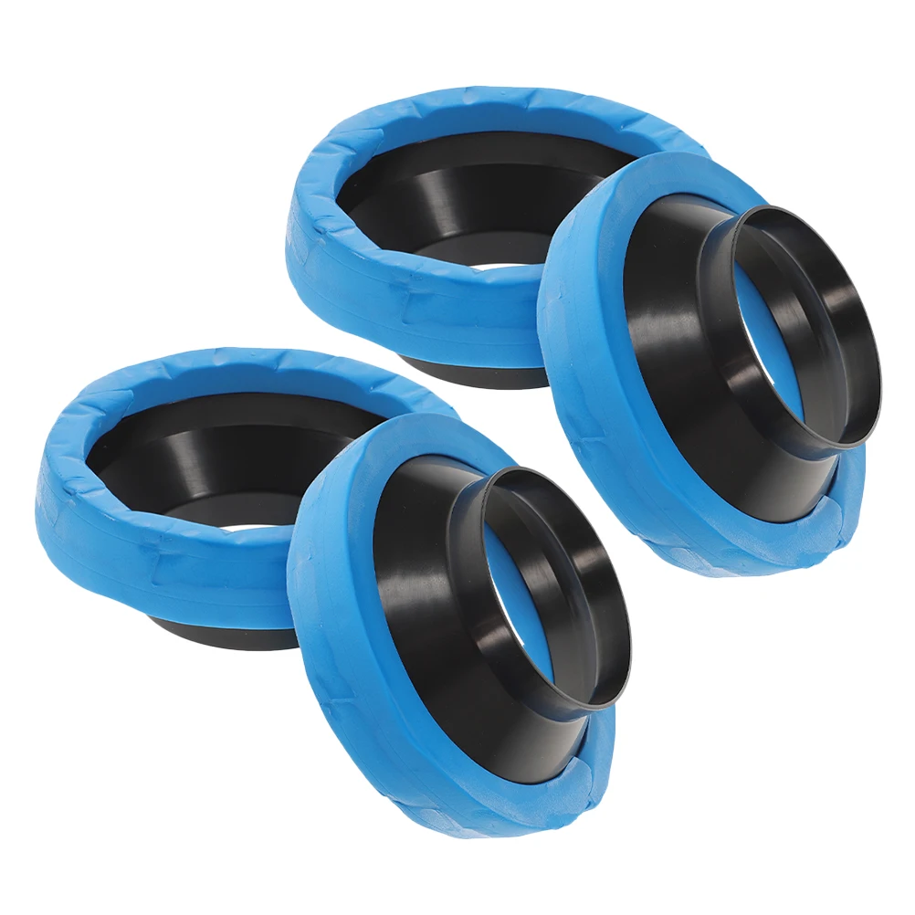 4Pcs Toilet Flange Rubber Gasket Seal Ring Universal Toilet Bowl Repair Kit Leak Proof Flange Ring Bathroom Seal