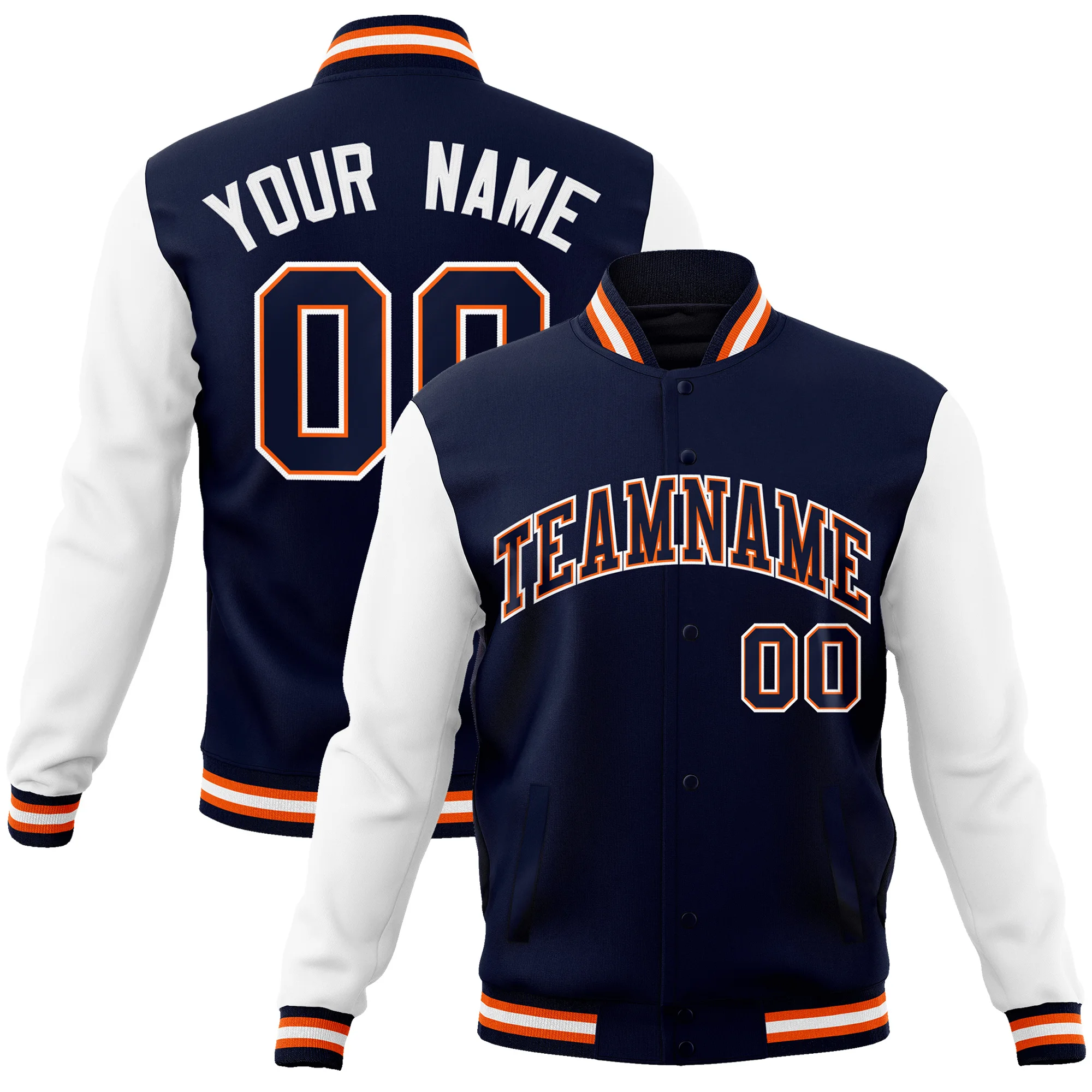 Casaco personalizado Baseball College, Costurado Brasão Colégio, Letterman Sports Jacket, letra e número