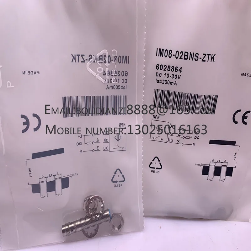 

IM08-02BNS-ZTK IM08-02BPS-ZTK Аутентичный бесконтактный переключатель