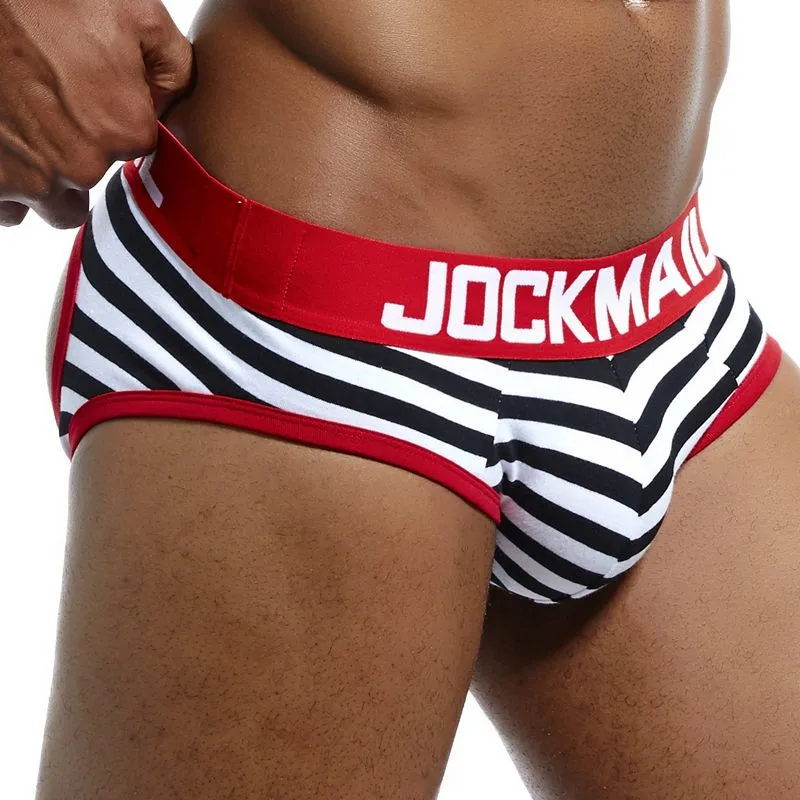 Tanga Sexy con espalda descubierta para hombre, suspensorio, lencería erótica, calzoncillos con bolsa para pene Gay