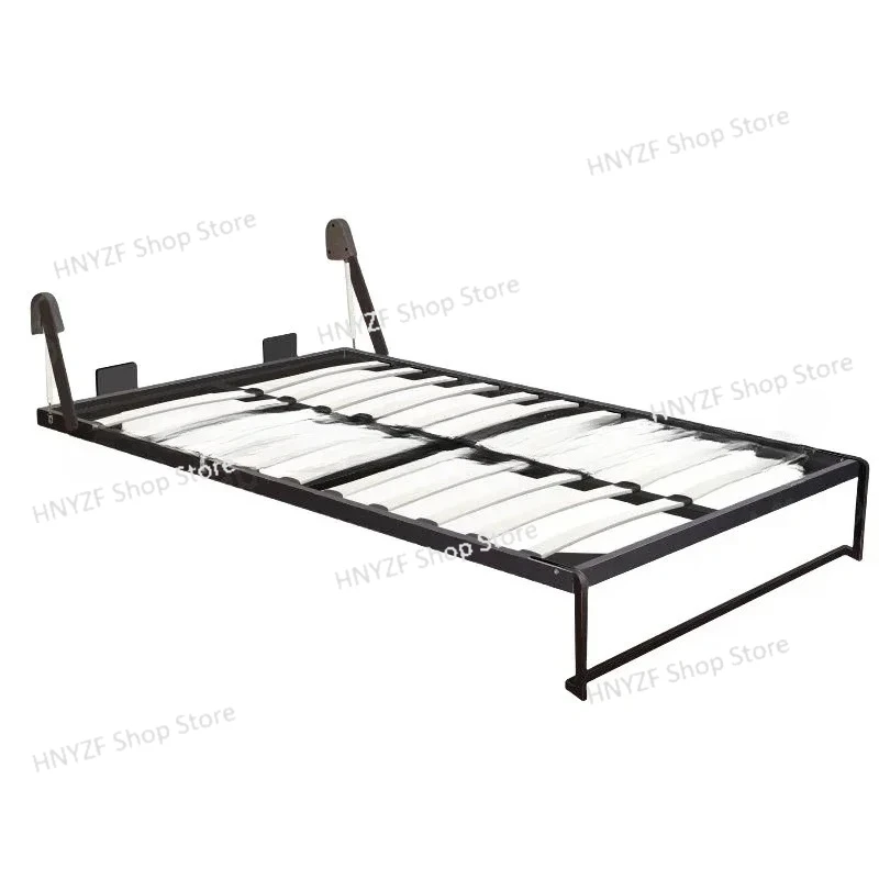 Simple Wardrobe Invisible Bed Rotating Folding Bed Wall Hidden Beds Multi-functional Positive Side Flap Hardware Accessories