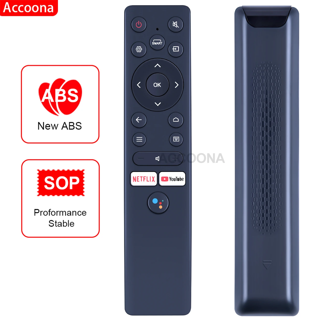 Voice Remote control for TCL Thomson RC890 MC-1 Casper 06-B89W19-CH02XS TV