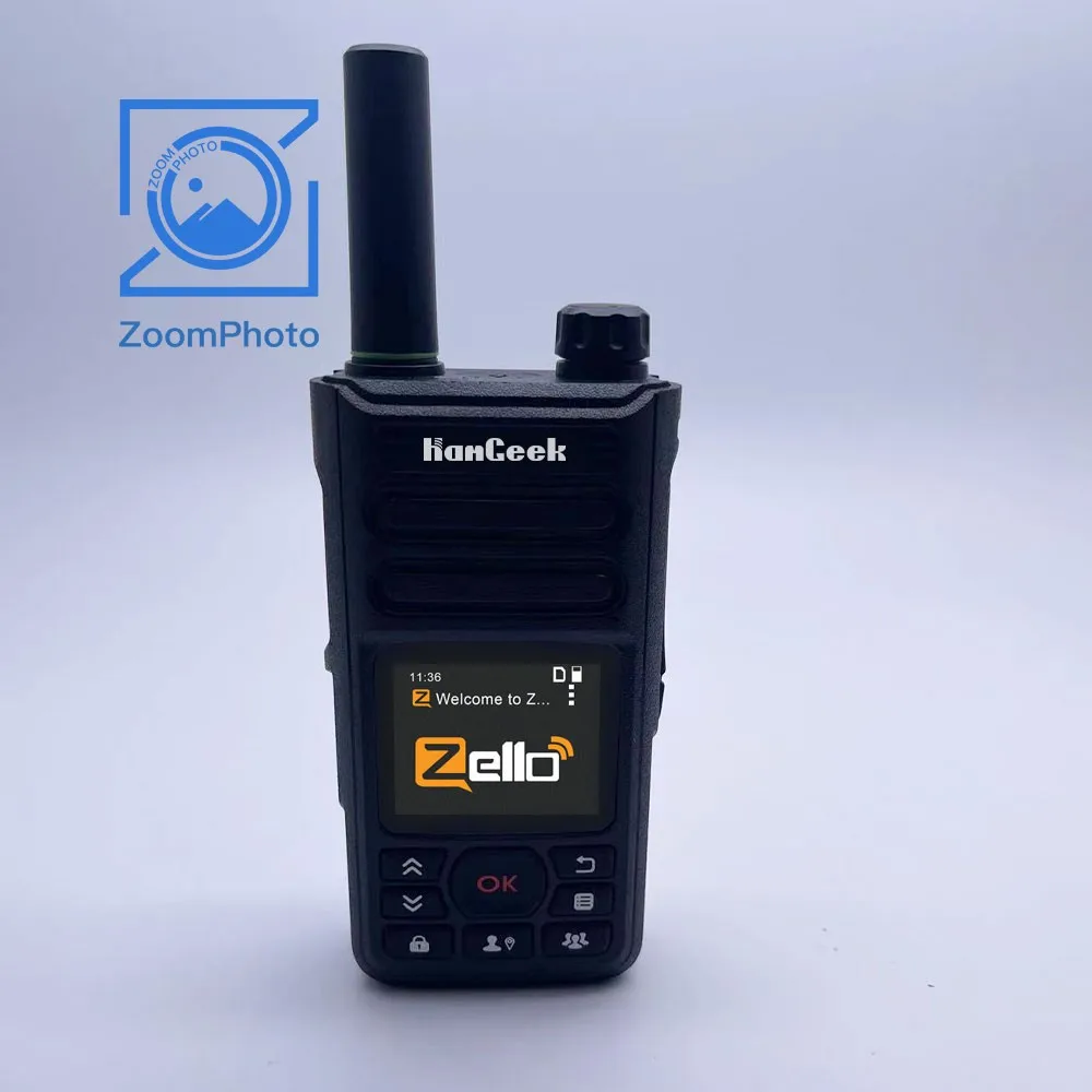 Imagem -05 - Zello Walkie Talkie 5w Rádio 4g Poc Radio Network Suporta Posicionamento Gps Hamgeek-pd-zl18