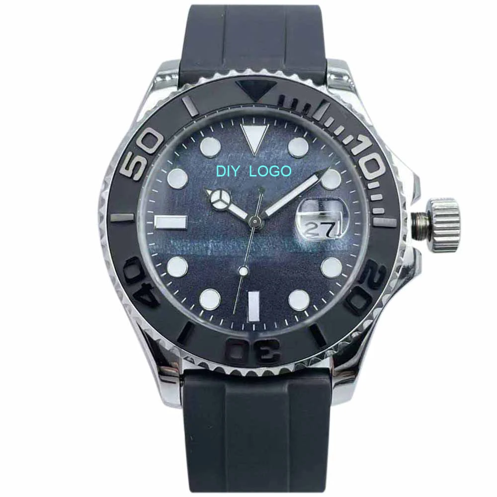 Customized Logo42mmmen's watch with 904 stainless steel and sapphire mirror, the best gift for men