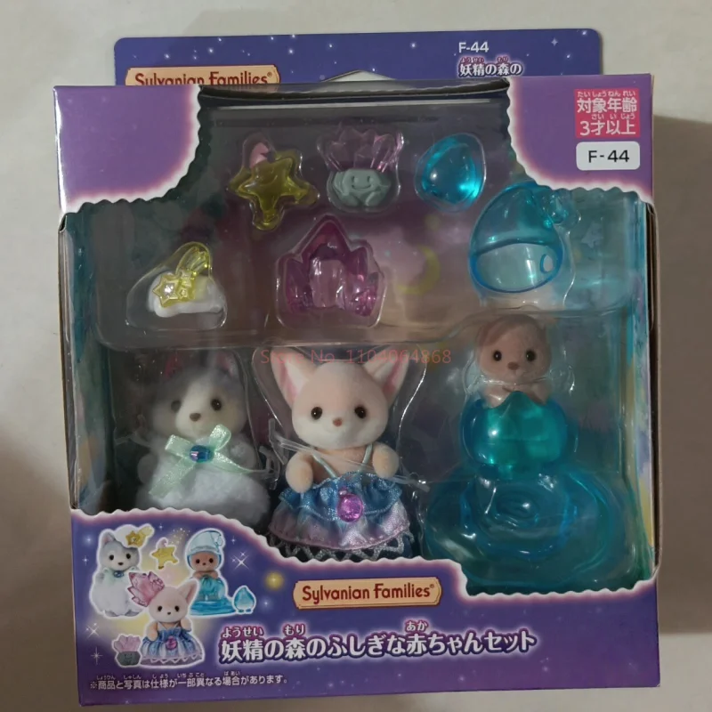 Oryginalne Figurki Sylvanian Families z Serii Fairy Forest, Figurki Akcji, Dekoracje na Biurko, Urocze Zabawki, Prezenty Urodzinowe dla Dziewczynek