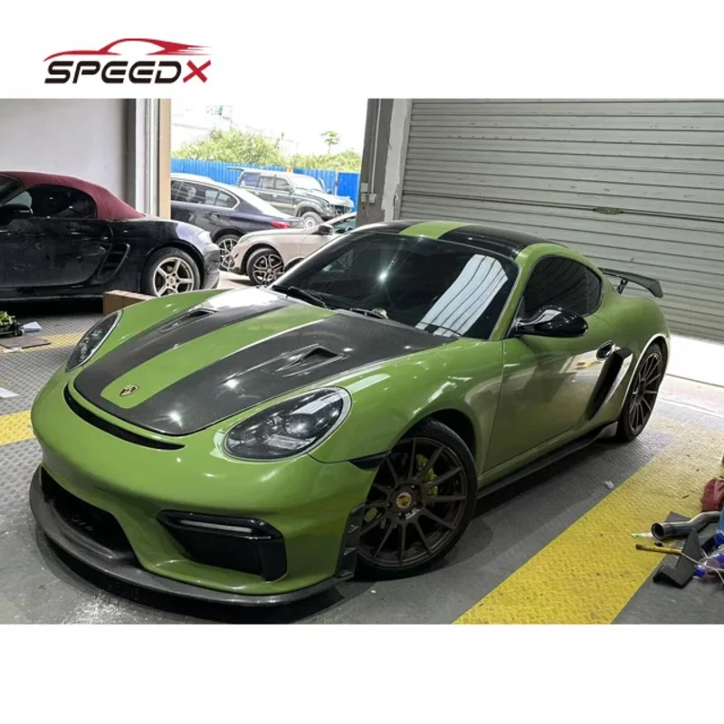 

For 987 987.1 Cayman Boxster Upgrade GT4 Body Kit Front Bumper Front Lip Rear Bumper Diffuser