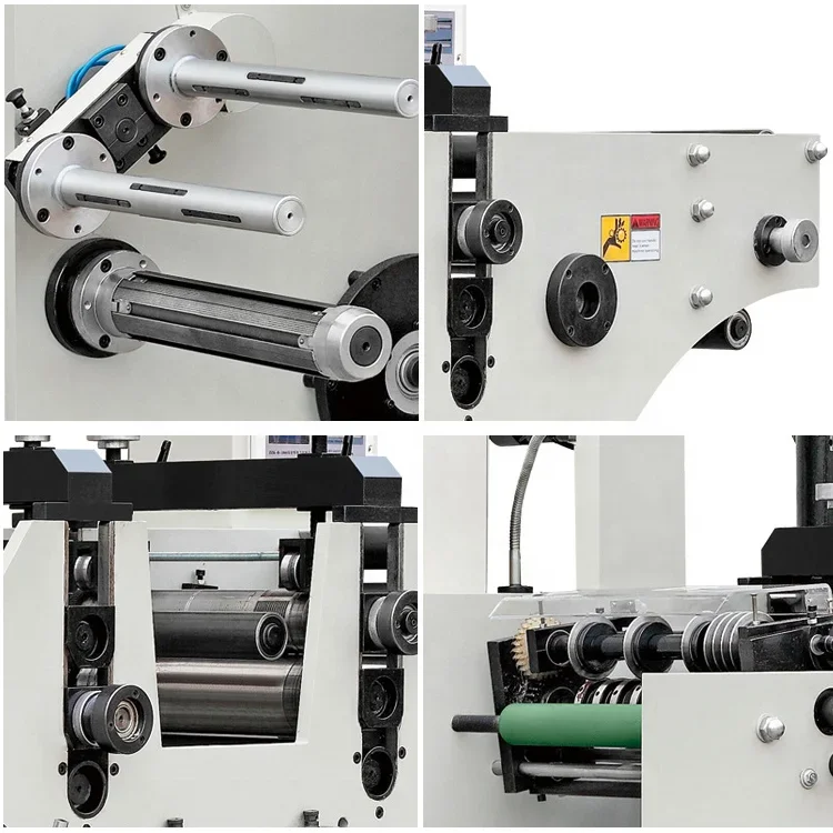 Label Slitter Rotary Die Cutting Machine Two Die Cut Station Price for Sale