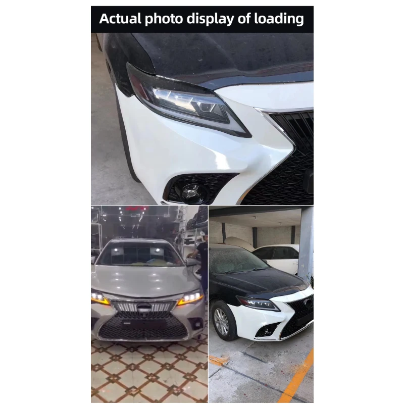 Suitable for 2007 Toyota Camry Upgraded Spare Parts Body Kit Upgrade To Lexus Style Front Bumper