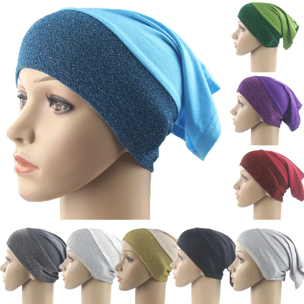 

Inner Hijab Cap Modal Cotton Muslim Turban Islam Underscarf Undercap Bonnet Soft Jersey Stretch Hijabs Tube Caps Turbante Mujer