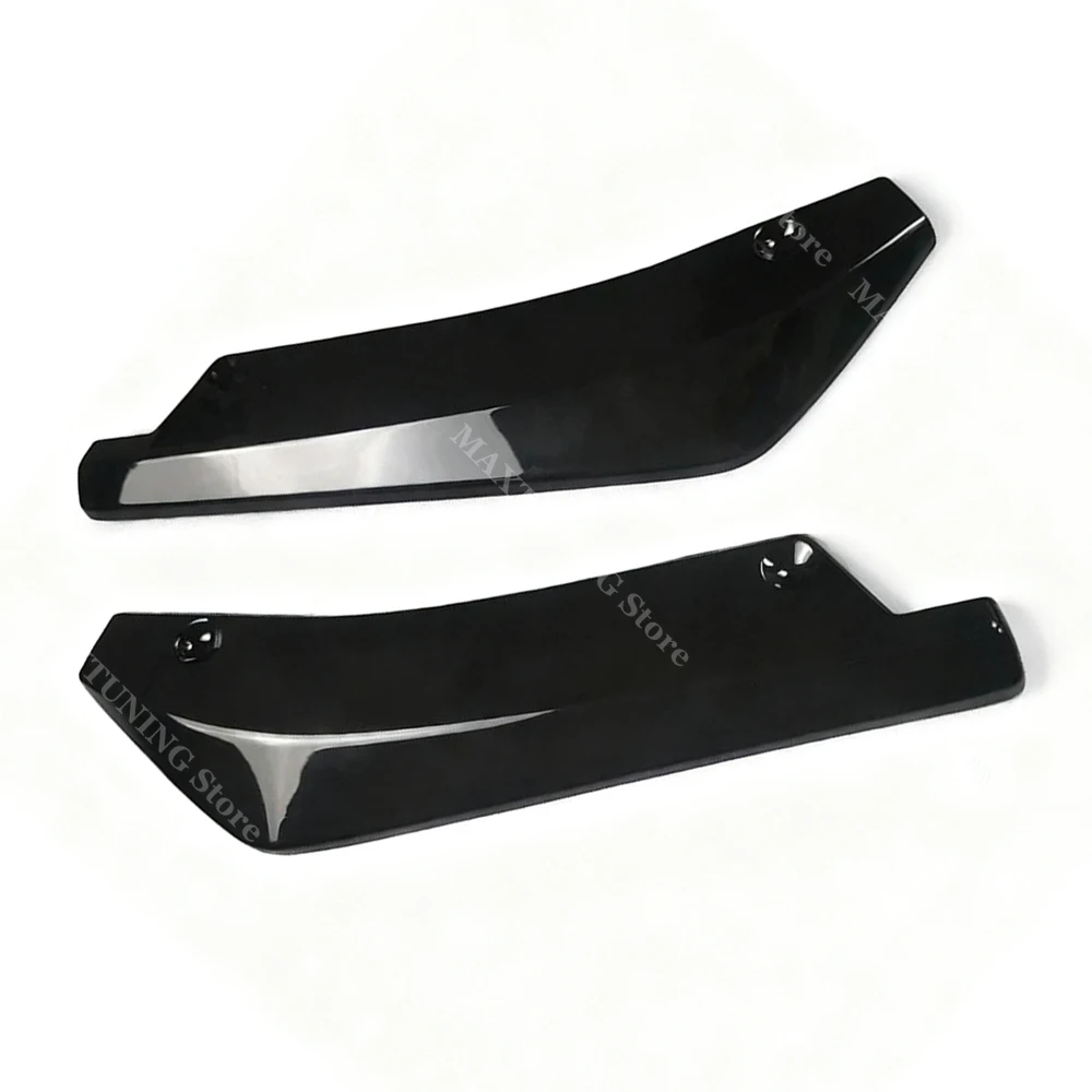 For BMW 5 Series E60 E61 M Sport 2004-2010 Rear Bumper Side Splitters Diffuser Exhaust Pipe Winglets Trim Extension Bodykits view 6