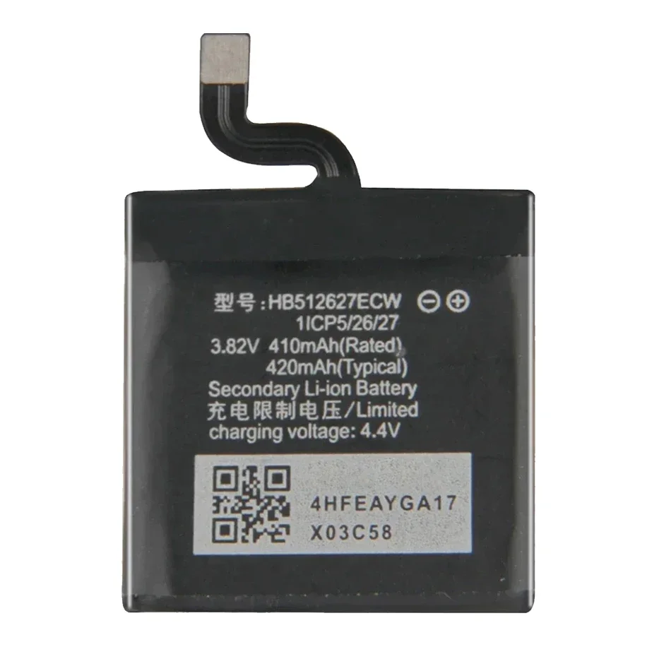 HB512627ECW+ (Watch-GT) 420mAh Mobile Phone Battery for Huawei Watch GT 46MM FTN-B19 Bateria Batteries Warranty + Track Code