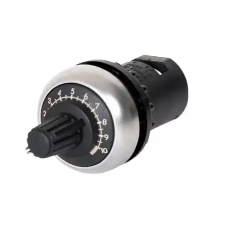 M22-R2K2 Rotary Potentiometer 2200Ohm 0.5VA 250V 10% Linear 22.5mm Cutout IP66 Panel Mount Screw Terminal