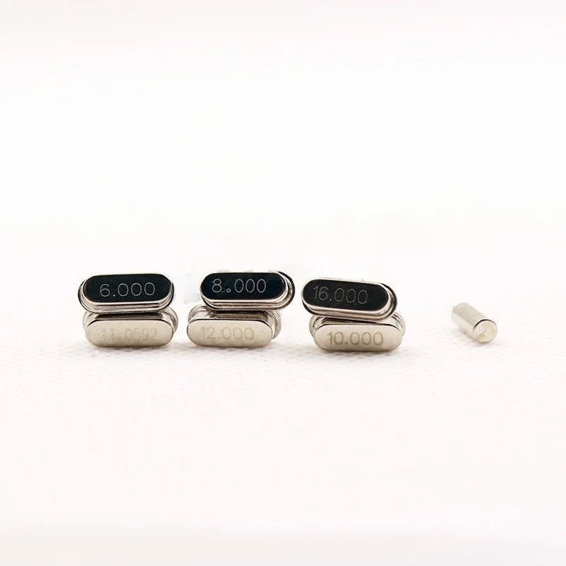 49S Crystal Oscillator Kit 35Pcs 7 Values x 5Pcs 32.768KHz-16MHz Through-Hole for Arduino