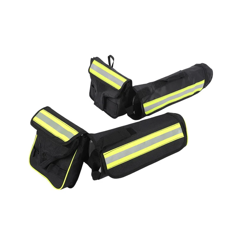 Multifunktionale Feuer-Gürteltasche, Aufbewahrungstasche für Sicherheitsseile, Hüftaxt, Notfall-Rettungsausrüstungsset für Feuerwehrmann