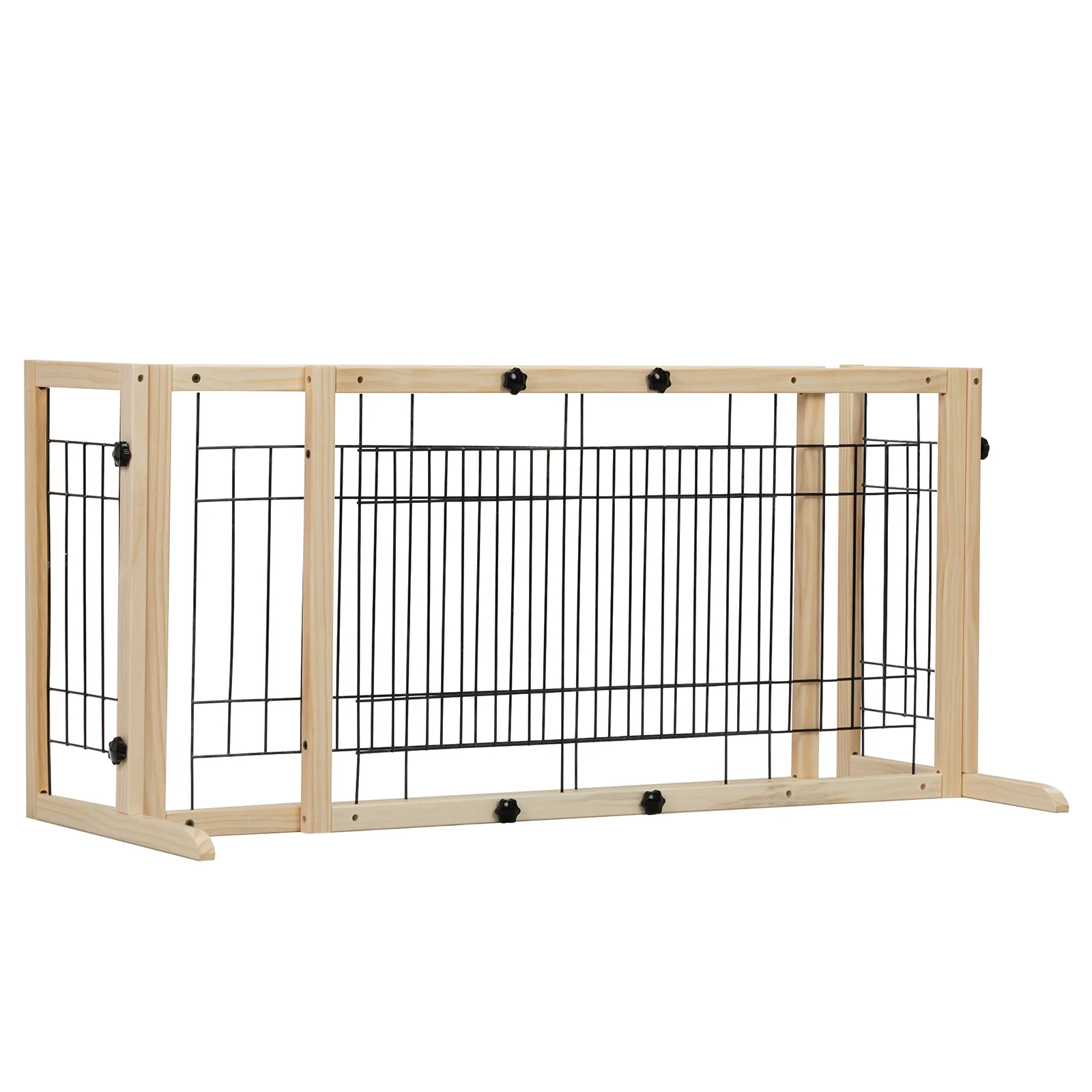 Wood Freestanding Pet Gate, 38