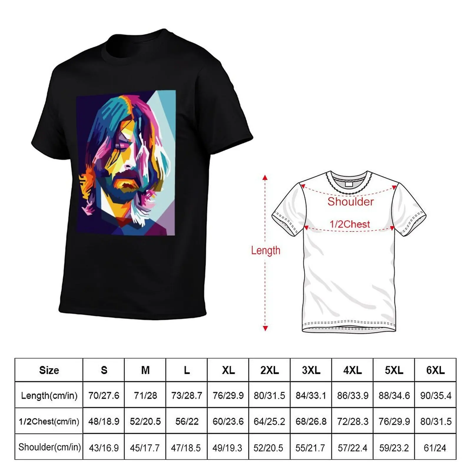 DAVE GROHL T-Shirt kawaii clothes gifts for boyfriend mens t shirt