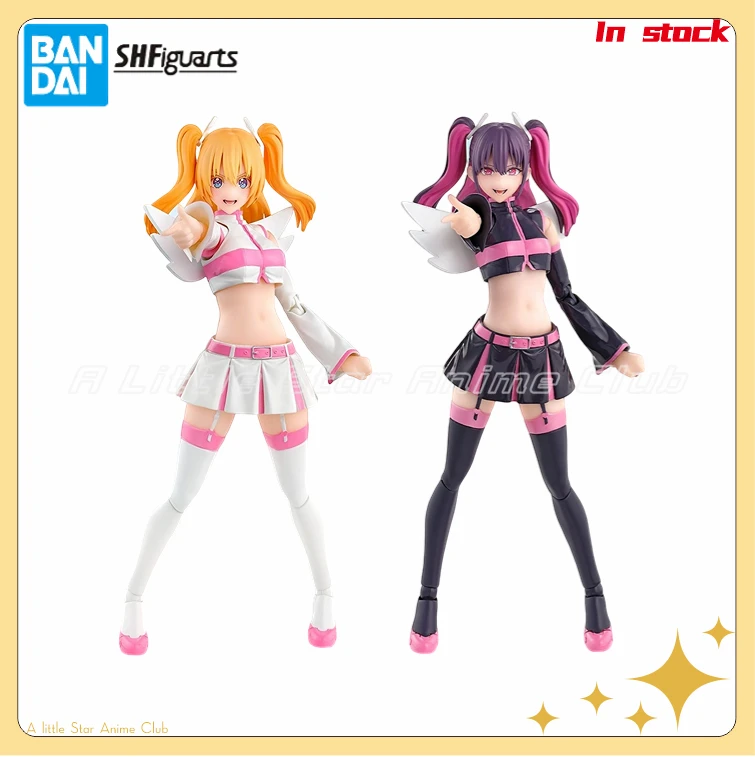 

В наличии оригинальные BANDAI SPIRITS S.H.Figuarts 2,5 Dimensional Seduction RIRISA AMANO/MIKARI TACHIBANA фигурки украшения