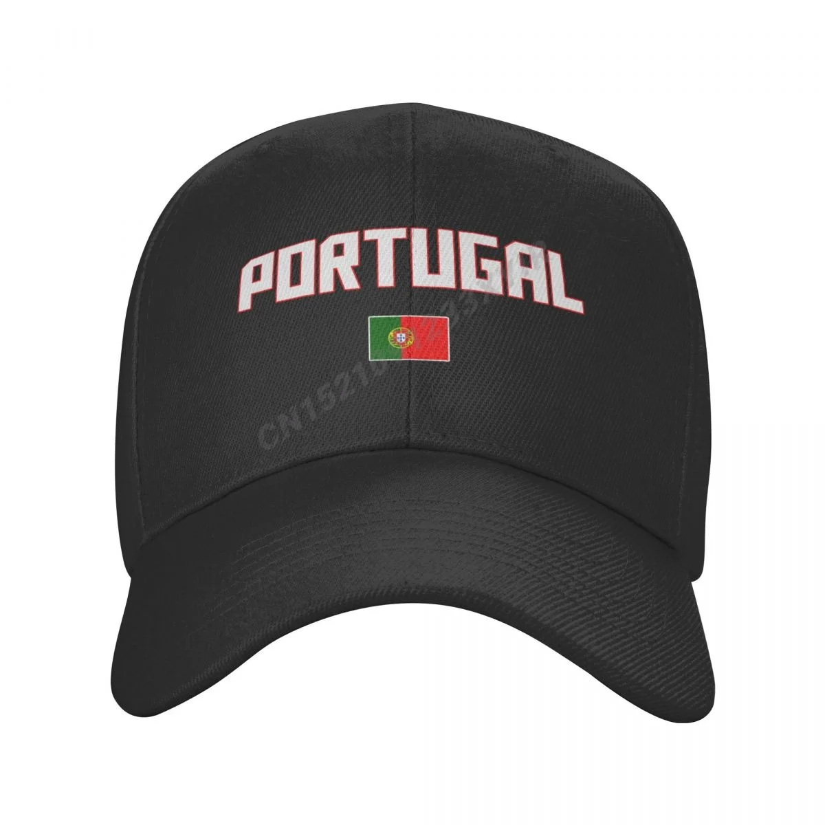 Baseball Cap Portugal Flag Wild Sun Shade Peaked Adjustable Caps for Men Women Print