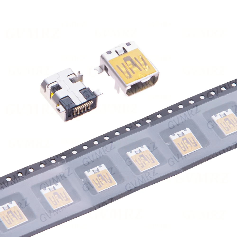 10PCS 2P 5P Micro Mini USB Type-C Connector Jack Mix Kit Charging Port Socket SMT DIP For Phone PCB Repair 16P 24P Male Female