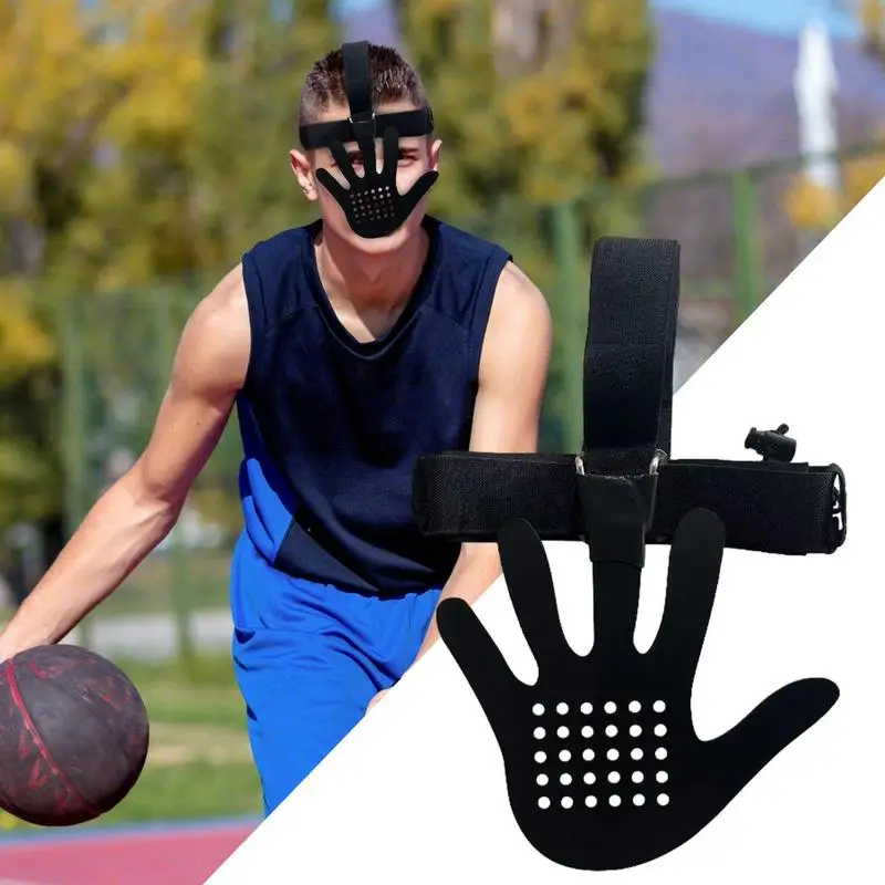 Basketball Defensive Masque Face Guarding Basketball Defensive Masque Basketball Game Training Equipment Face Shield Face Guard image 3