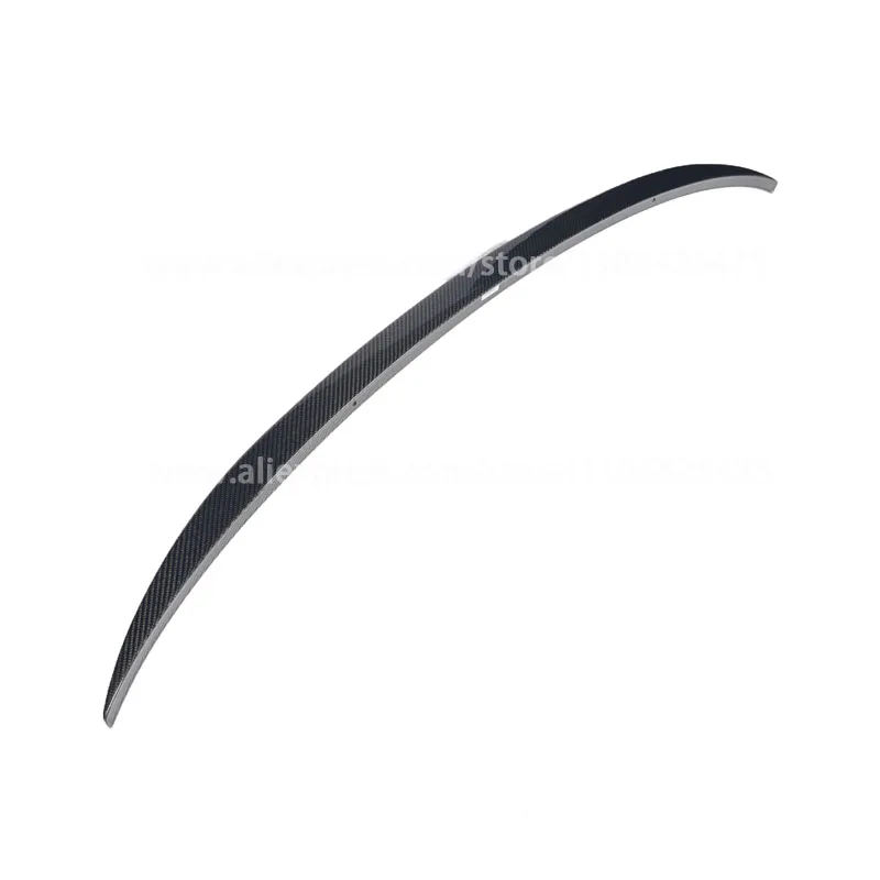 Real Carbon Fiber Polished Finish Rear Middle Spoiler for BMW X7 G07 2019-2024 Spoiler Lip Trunk Wing Body Kit Splitter