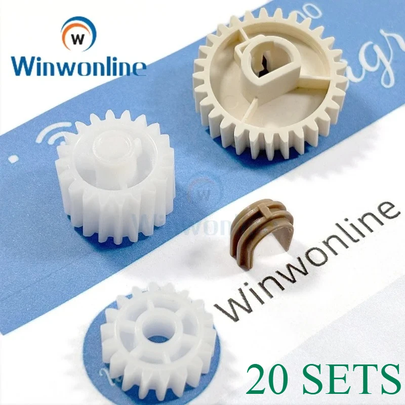 

Bushing for HP 3015 with Replacement Gear Kit RU7-0030 RU7-0028 RU6-0965-18T 20SETS RU5-0964 zębatka engrenagem Winwonline