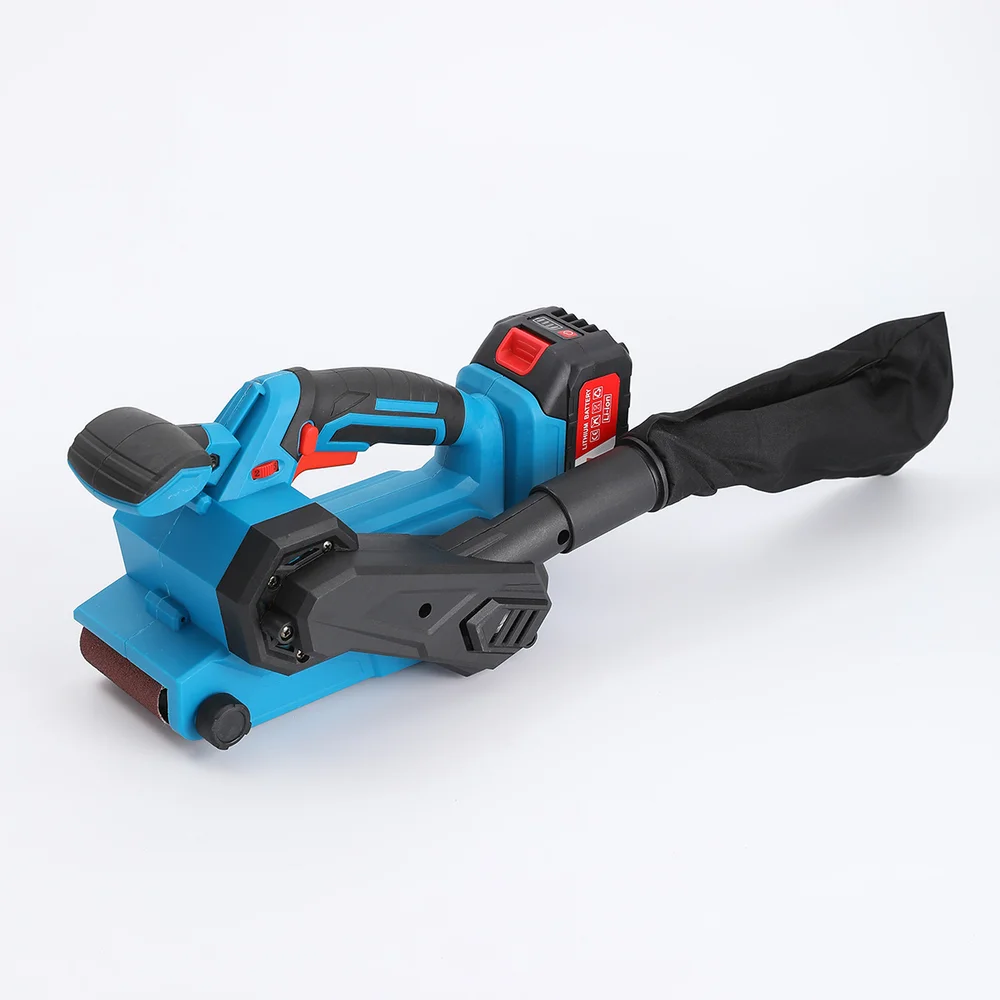

Rechargeable Handheld Sander Belt Sander Portable Household Woodworking Flat Sander Polisher