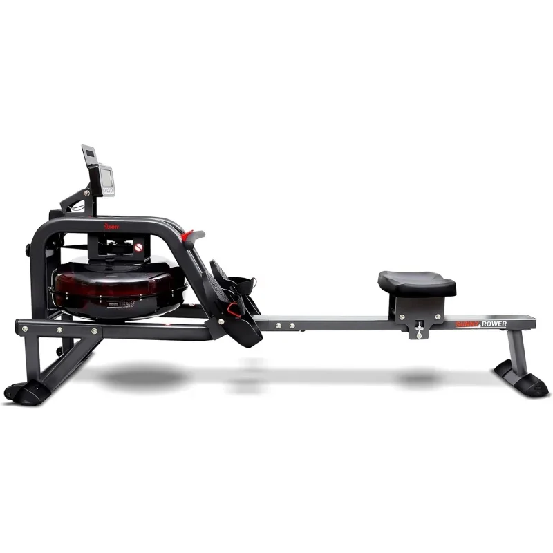 

Sunny Health & Fitness водная гребля Machine, внутренние упражнения, опционально подключенные фитнес с SunnyFit®App и Wooden S