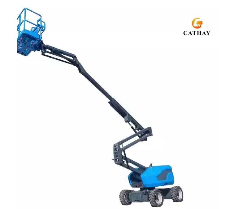 Excellent CATHAYLIFT Boom Lift Range | Self Propelled Hydraulic Articulated & Telescopic, 8 to 56 Meter Boom Lift