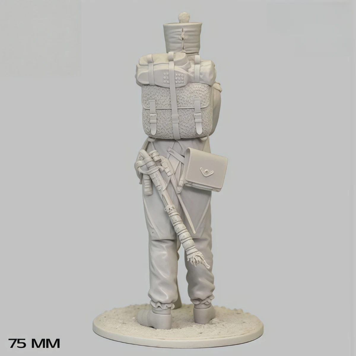 

75mm resin unpainted model kit, military theme, French line infantry light infantry unassembled and unpainted GK