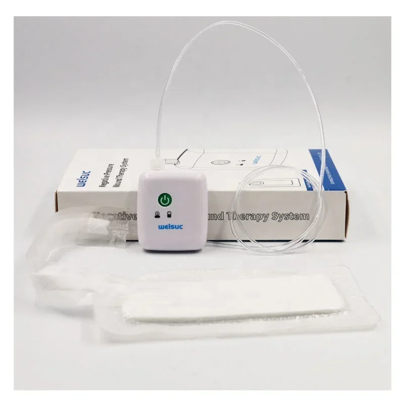 

Negative Pressure Wound Therapy Machine RH-S01 Small VAC Pump Whit Soft Dressing Kit Medical Products NPWT Device Wound Dressing
