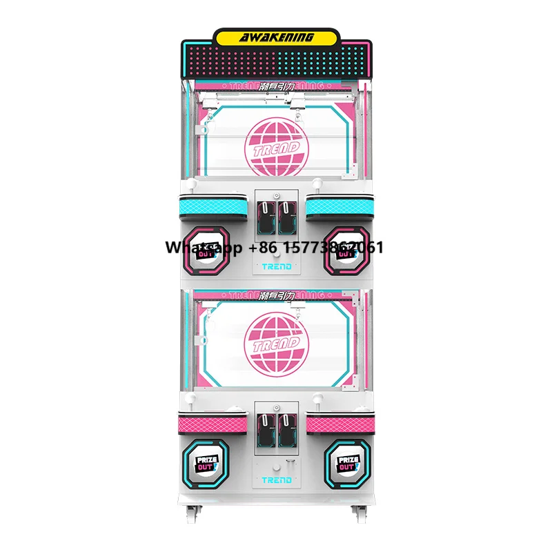 2023 Top Earn Money Coin Operated for Prize Game Machine Gift Vending 1 Year Warranty High Returns Customized Color